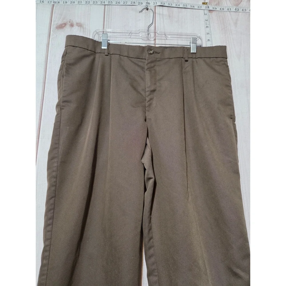 Dockers Recode Mens Brown Pleated Chino Pants Size 40x29‎